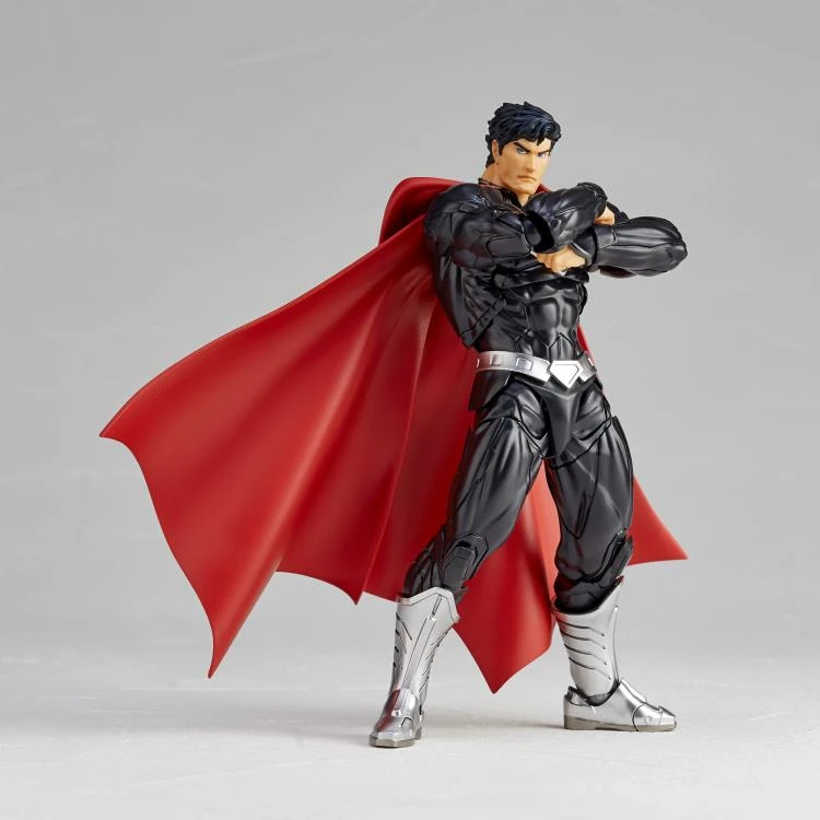 Amazing Yamaguchi Revoltech Figure Complex Superman (Black Suit) No. 027EX - Image 2