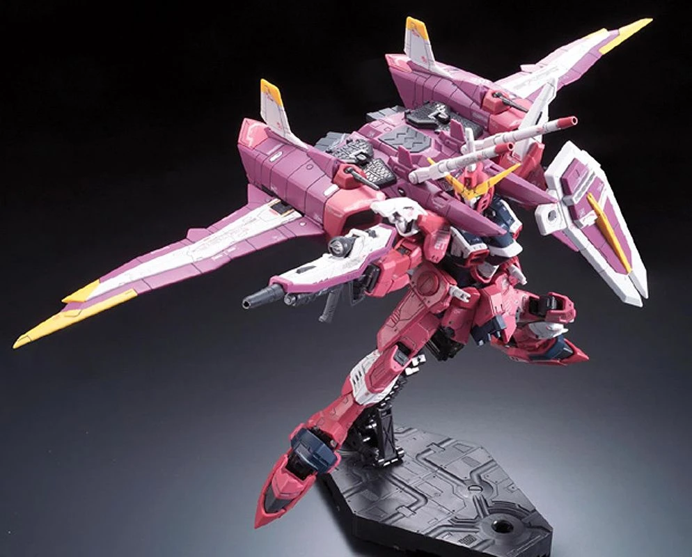 Bandai Gundam 1/144 RG #09 Seed ZGMF-X09A Justice Gundam Model Kit - Image 3