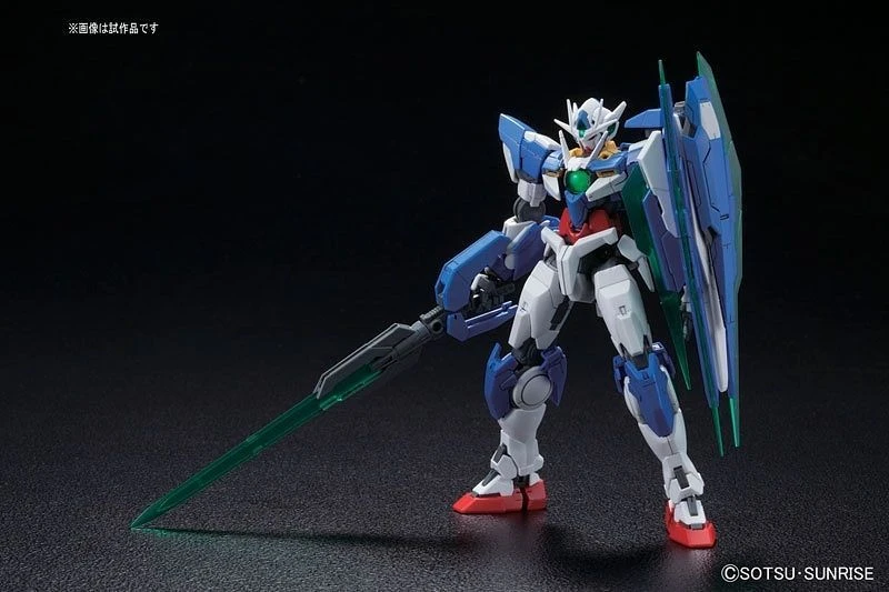 Bandai Gundam 1/144 RG #21 Gundam 00 GNT-0000 00 Quanta (QanT) Model Kit - Image 2