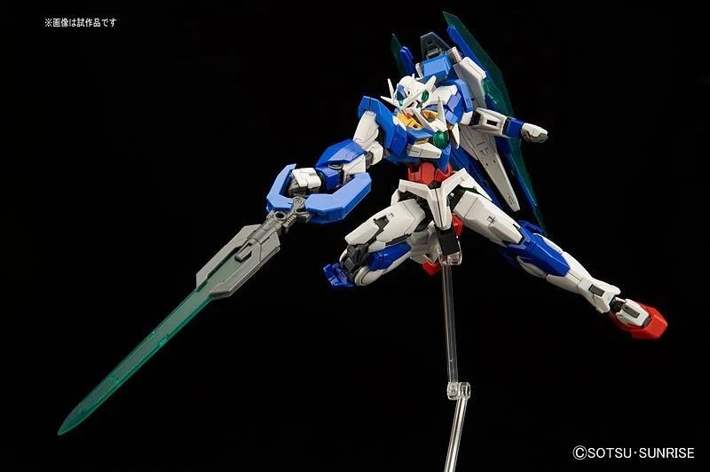 Bandai Gundam 1/144 RG #21 Gundam 00 GNT-0000 00 Quanta (QanT) Model Kit - Image 6