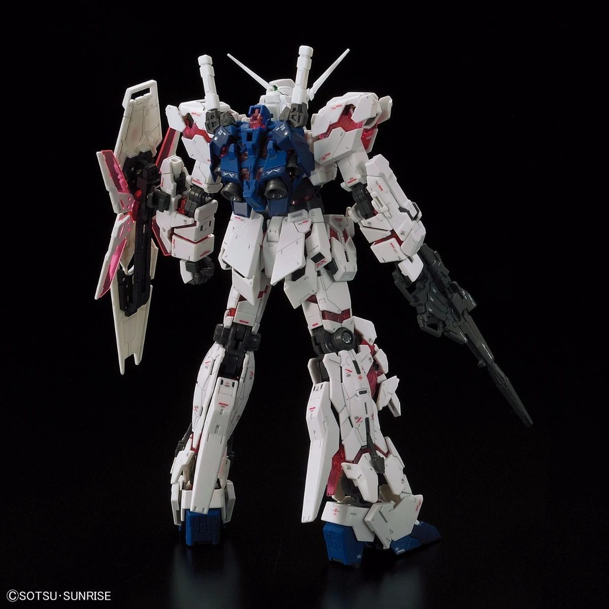 Bandai Gundam 1/144 RG #25 RX-0 Unicorn Gundam (Full Psycho Frame) Model Kit - Image 2