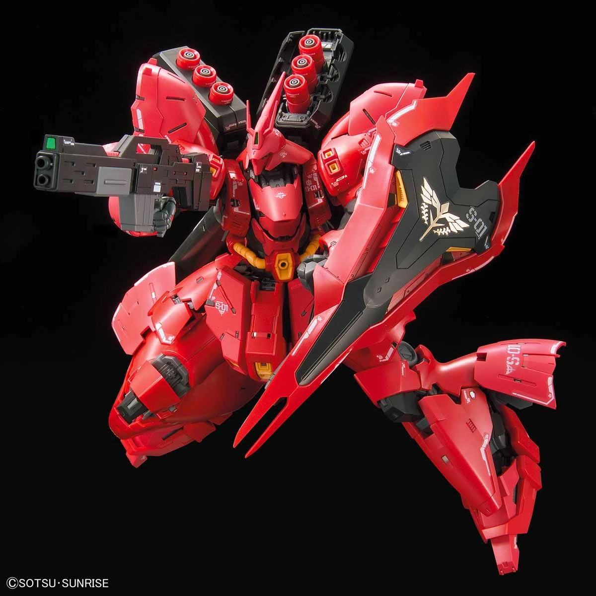 Bandai Gundam 1/144 RG #29 Char's Counterattack MSN-04 Sazabi Model Kit - Image 2