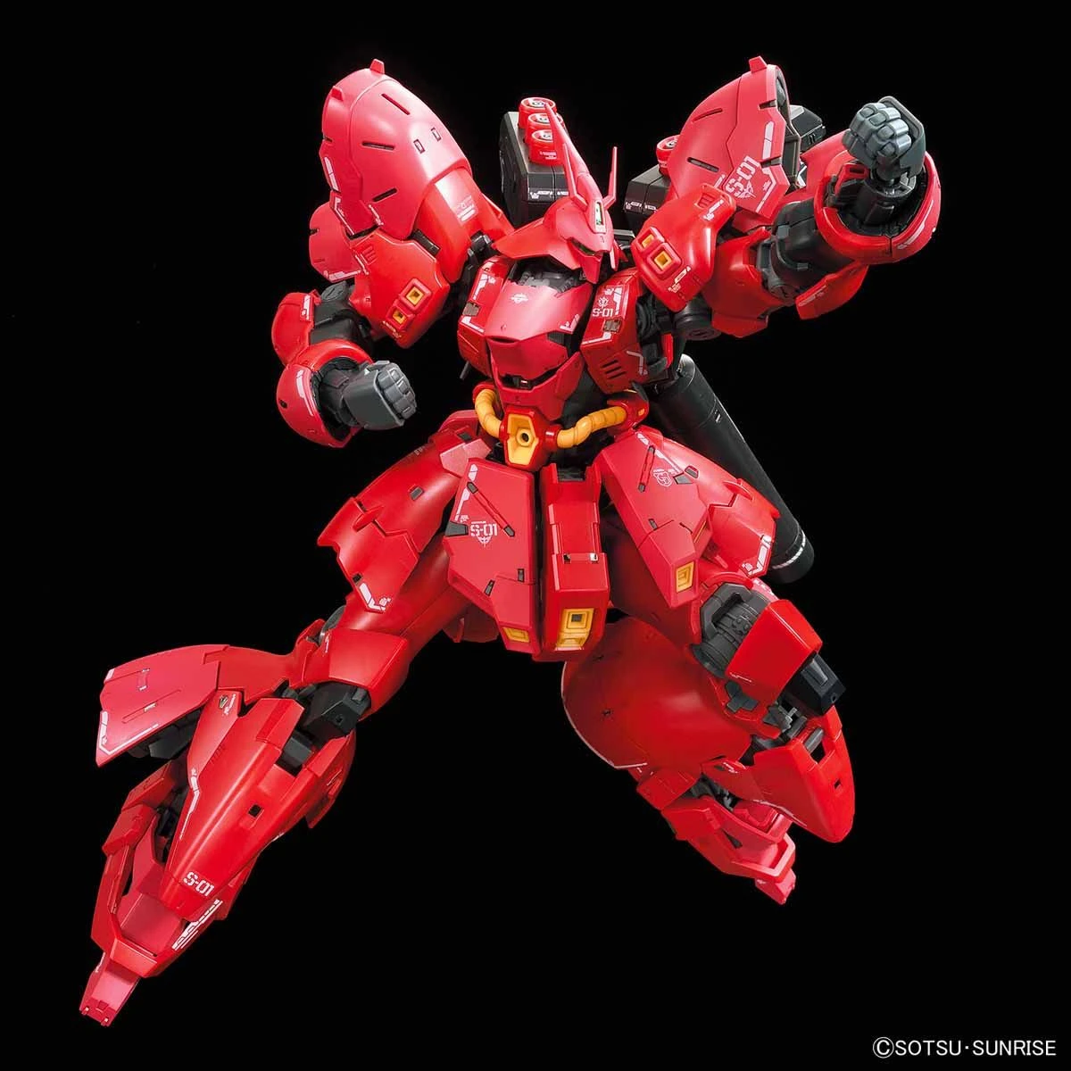Bandai Gundam 1/144 RG #29 Char's Counterattack MSN-04 Sazabi Model Kit - Image 3