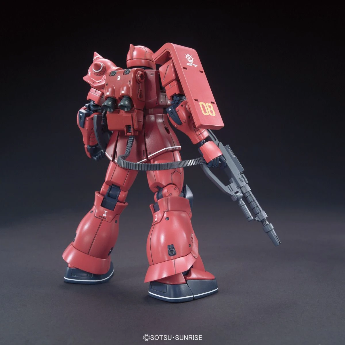 Bandai Gundam 1/144 HG The Origin #13 MS-05S Char Aznable Zaku I Model Kit - Image 2