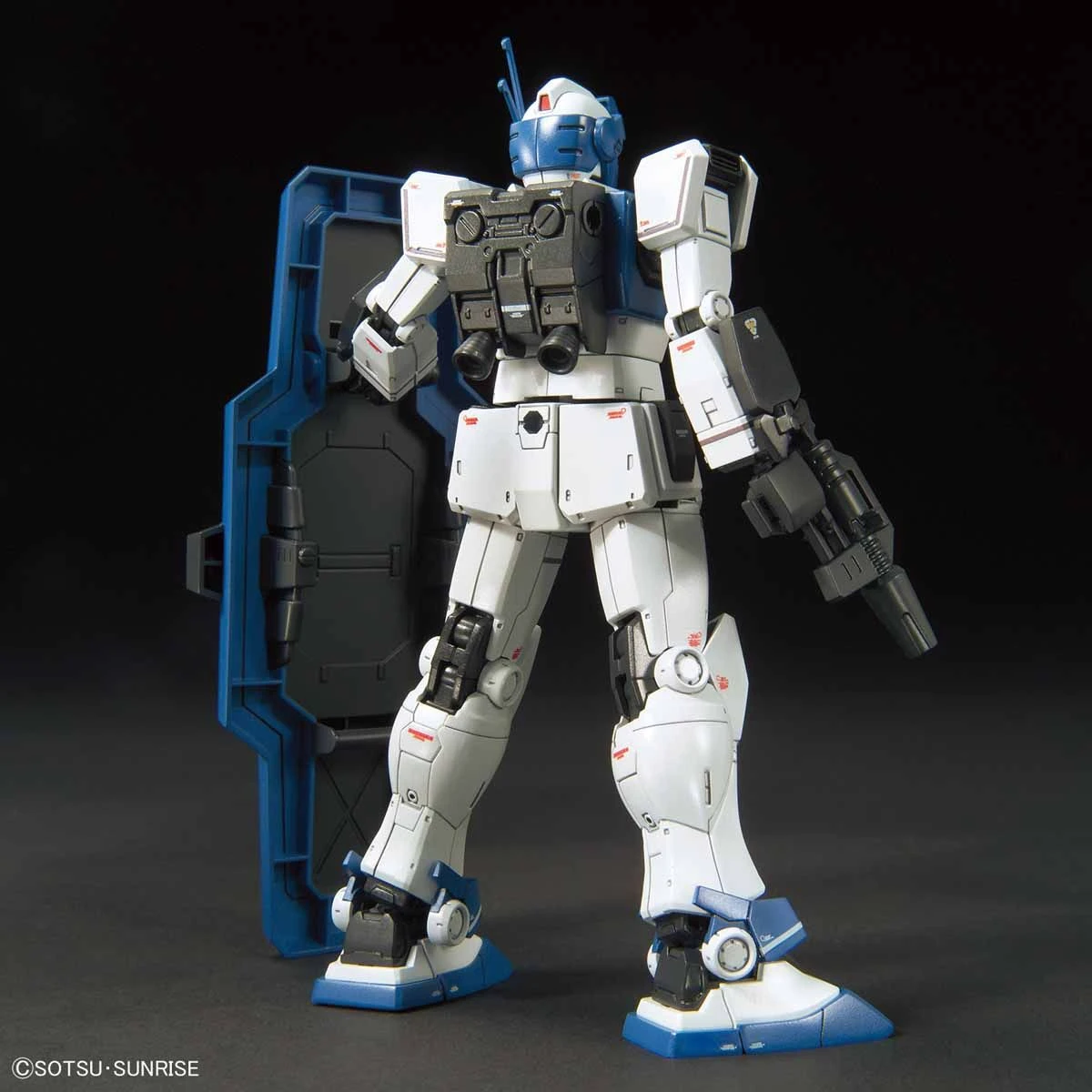Bandai Gundam 1/144 HG The Origin #022 RGM-79HC GM Guard Custom Model Kit - Image 2