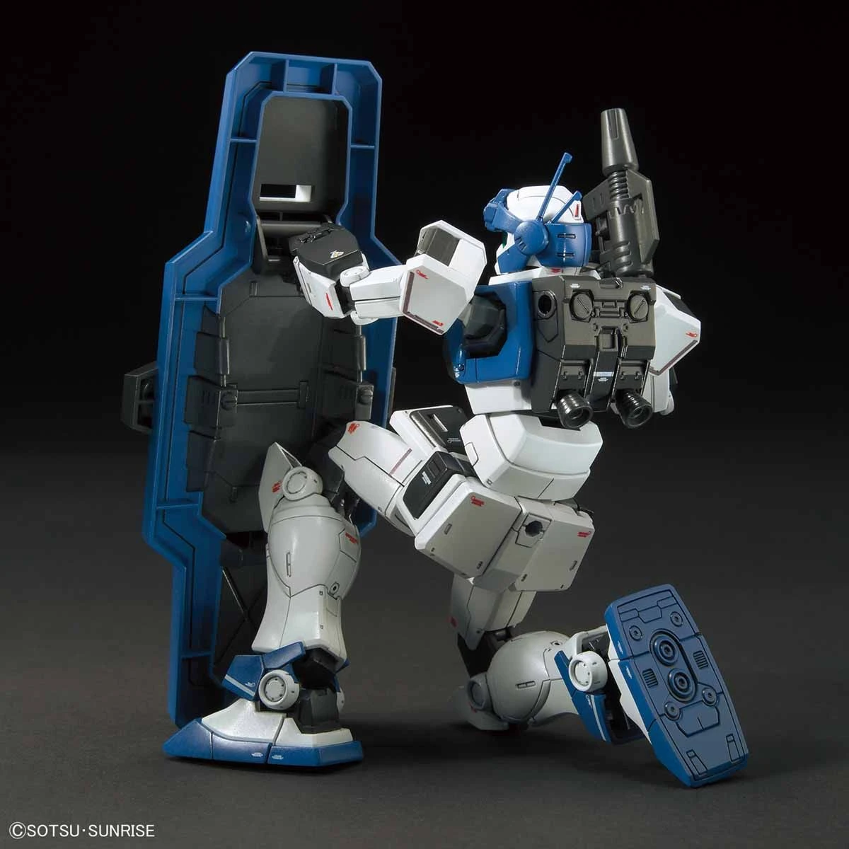 Bandai Gundam 1/144 HG The Origin #022 RGM-79HC GM Guard Custom Model Kit - Image 6