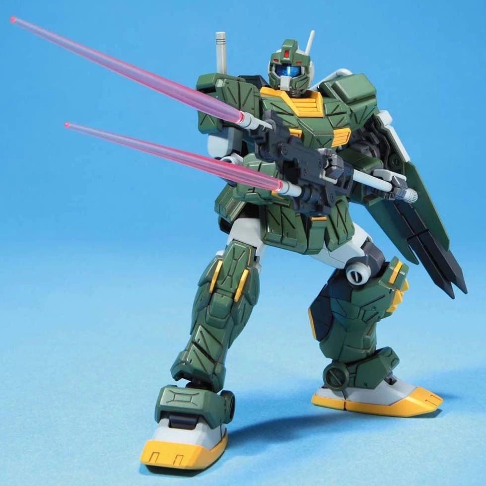 Bandai Gundam 1/144 HGUC #072 Harmony Of GundamRGM-79FP GM Striker Model Kit - Image 3