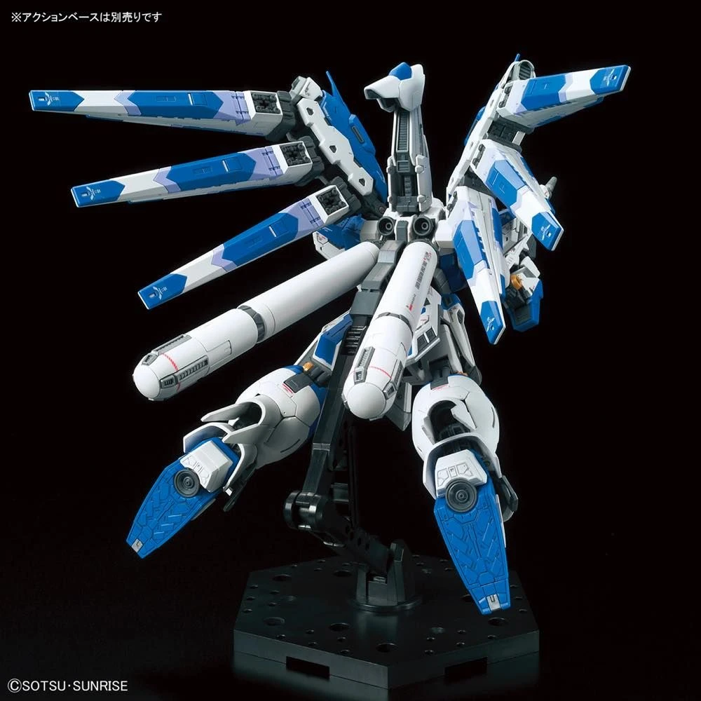 Bandai Gundam 1/144 RG #36 Char's Counterattack Beltorchika's Children RX-93-v2 HI-v Hi-Nu Gundam Model Kit - Image 6