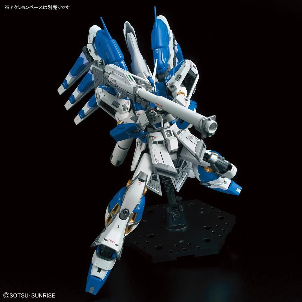 Bandai Gundam 1/144 RG #36 Char's Counterattack Beltorchika's Children RX-93-v2 HI-v Hi-Nu Gundam Model Kit - Image 8