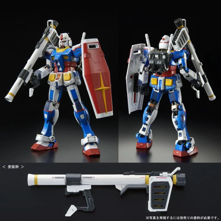 Bandai Gundam 1/144 RG RX-78-2 Gundam (Team Bright Custom) Model Kit Exclusive - Image 5