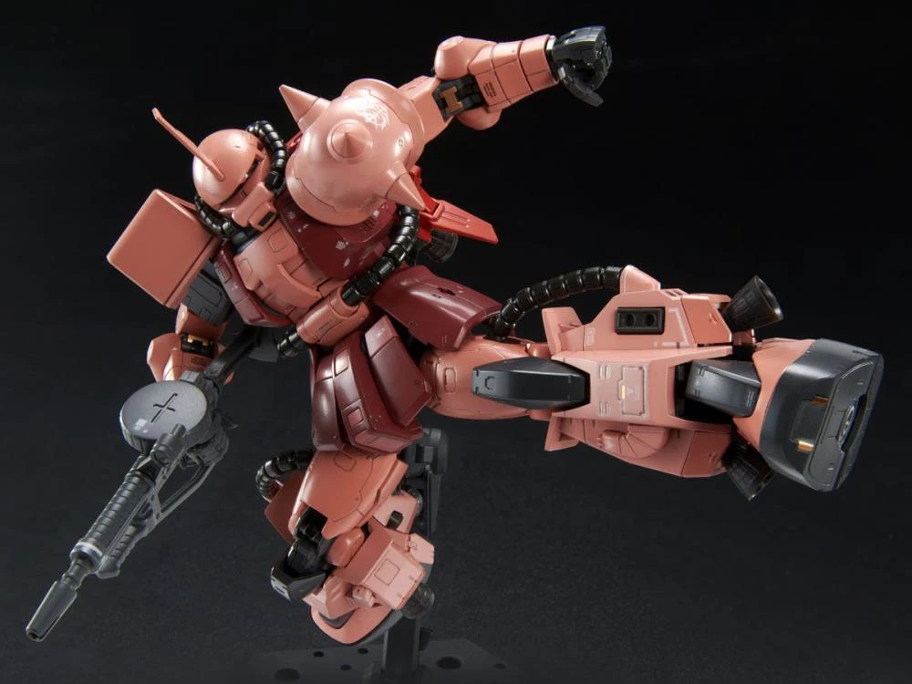Bandai Gundam 1/144 RG High Mobility Type Zaku II (Team Monstre Custom) Model Kit Exclusive - Image 6