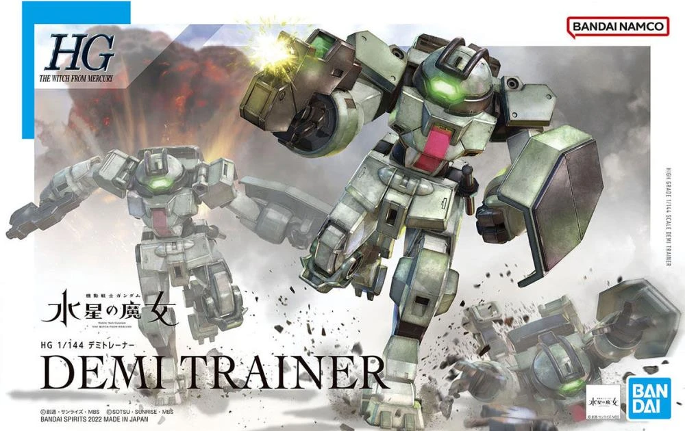 Bandai Gundam 1/144 HG WFM #09 MSJ-121 Demi Trainer Model Kit - Image 9