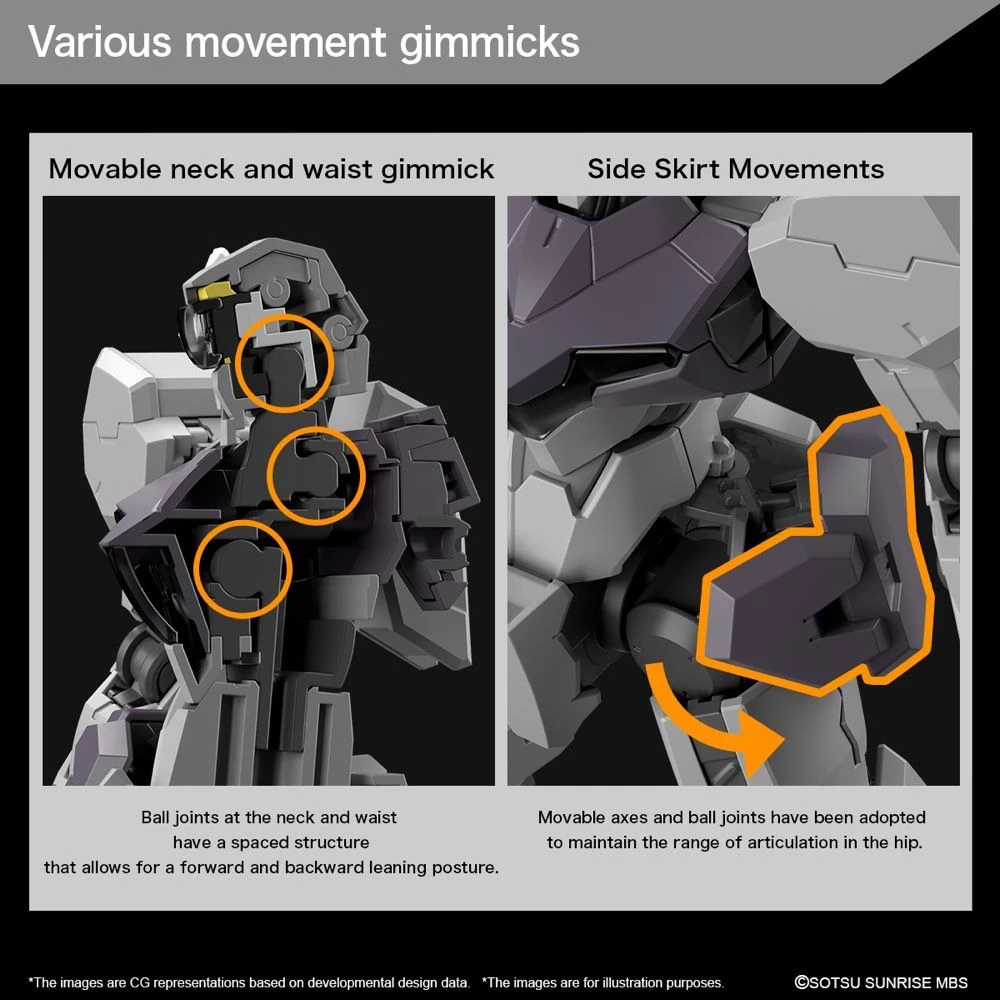 Bandai Gundam 1/144 HG WFM #24 EDM-GB Gundvolva Model Kit - Image 8