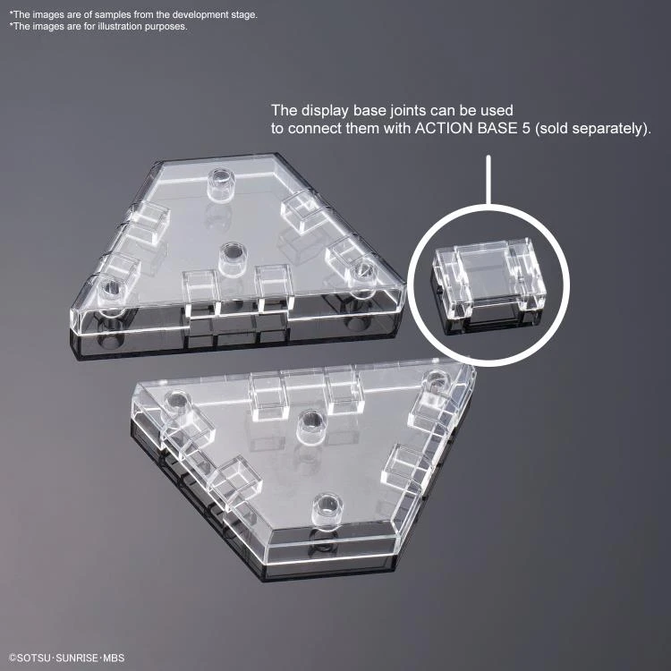 Bandai Gundam 1/144 WFM The Witch From Mercury Weapon Display Base Stand Model Kit - Image 3