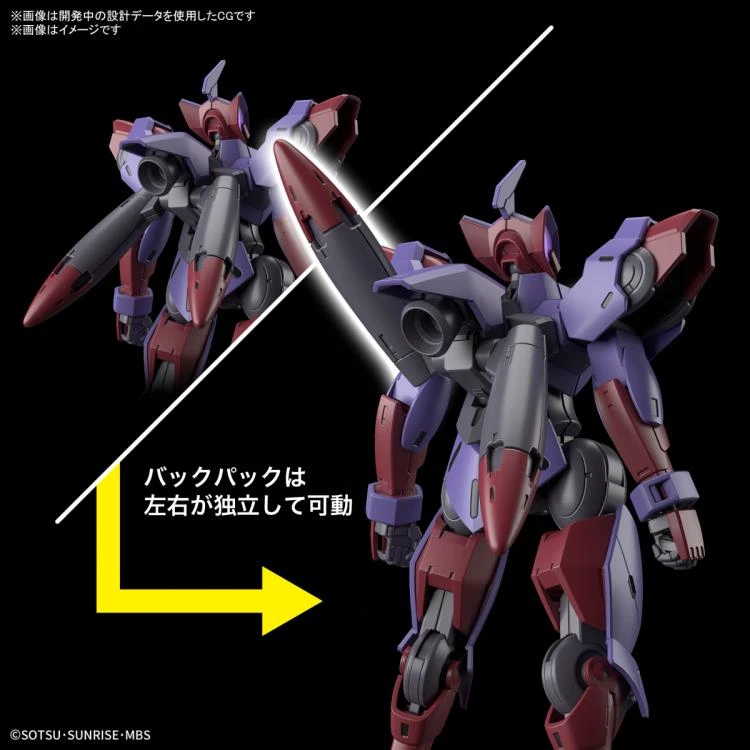 Bandai Gundam 1/144 HG WFM #12 CEK-077 Beguir-Pente Model Kit - Image 8