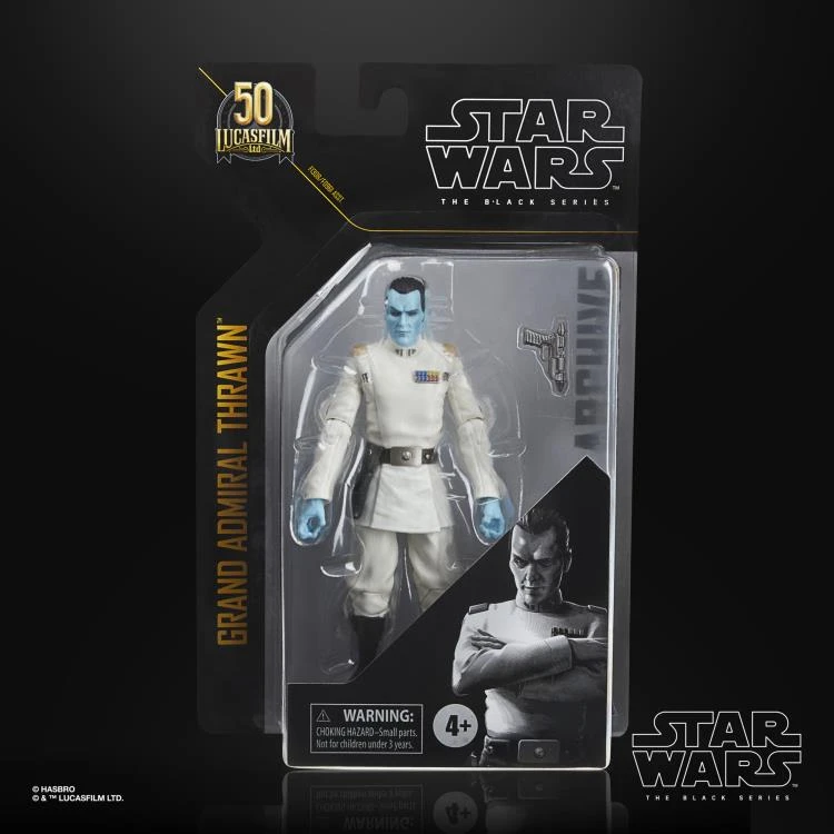 Hasbro Star Wars Black Series Archive Collection Grand Admiral Thrawn 6 Inch Action Figure - Image 5
