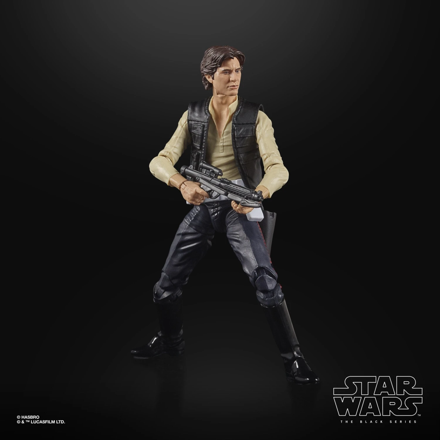 Hasbro Star Wars The Black Series Lucasfilm 50th Anniversary The Power Of The Force Han Solo 6 Inch Action Figure - Image 3