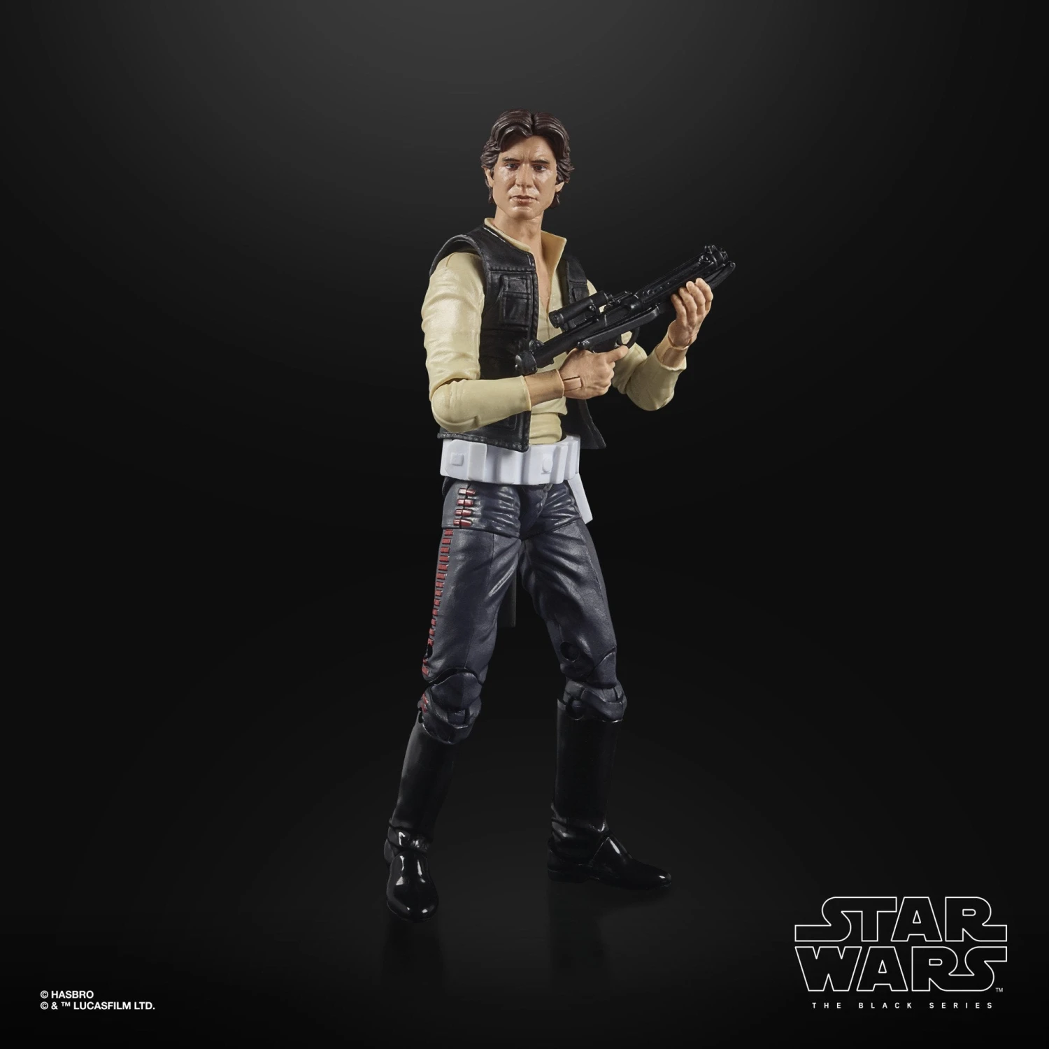 Hasbro Star Wars The Black Series Lucasfilm 50th Anniversary The Power Of The Force Han Solo 6 Inch Action Figure - Image 2
