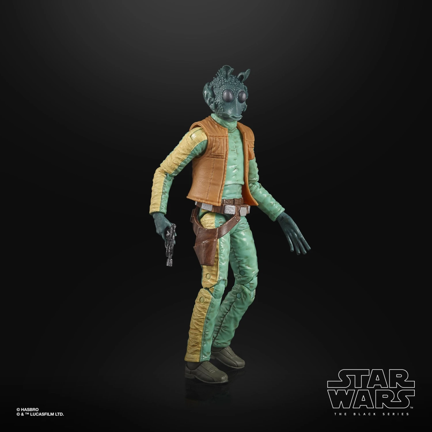 Hasbro Star Wars The Black Series Lucasfilm 50th Anniversary The Power Of The Force Greedo 6 Inch Action Figure - Image 3