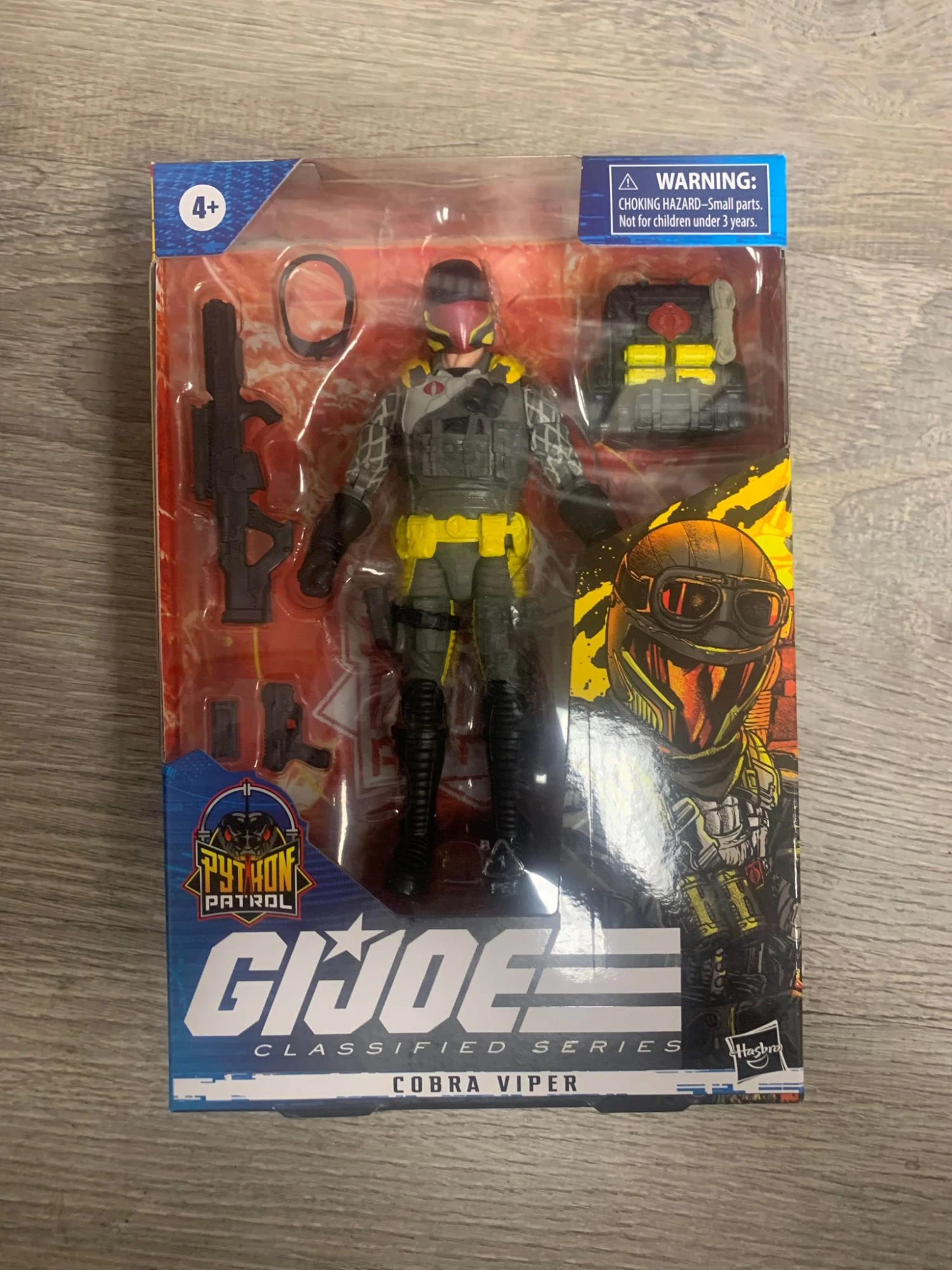 Hasbro G.I. Joe Classified Series Cobra Viper Python Patrol Action Figure - Image 6