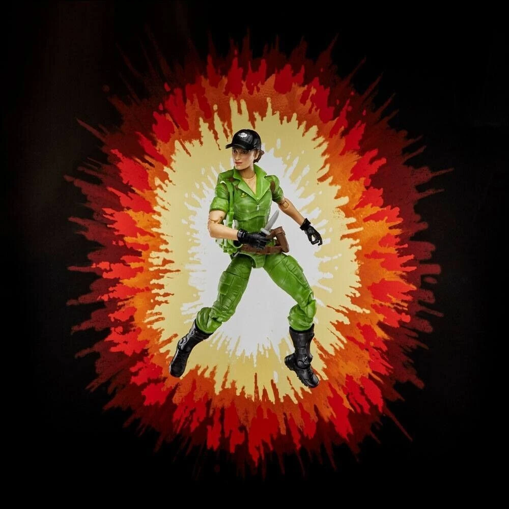 Hasbro Retro G.I. JoeLady Jade Walmart Exclusive 6" Action Figure - Image 4
