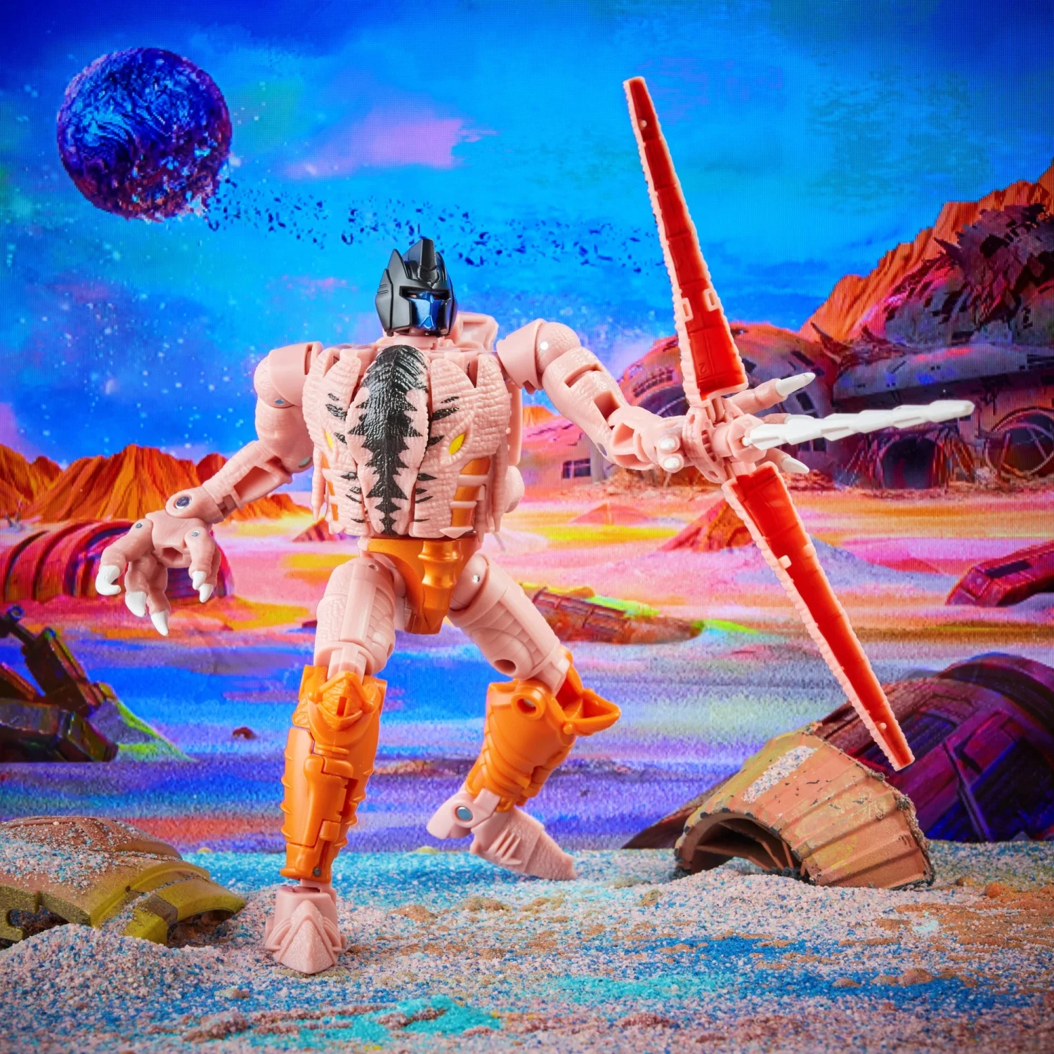 Hasbro Transformers Legacy Voyager Buzzworthy Bumblebee Heroic Maximal Dinobot Action Figure - Image 2