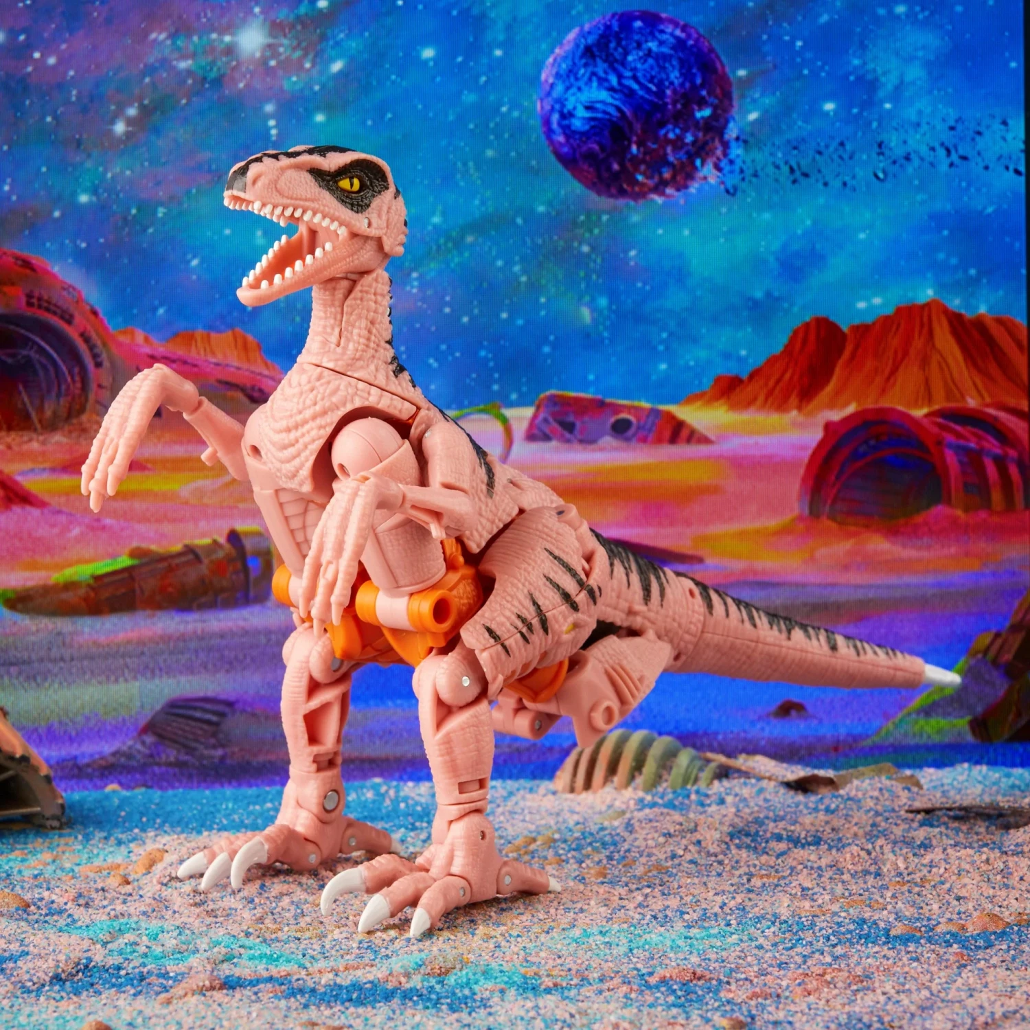 Hasbro Transformers Legacy Voyager Buzzworthy Bumblebee Heroic Maximal Dinobot Action Figure - Image 5