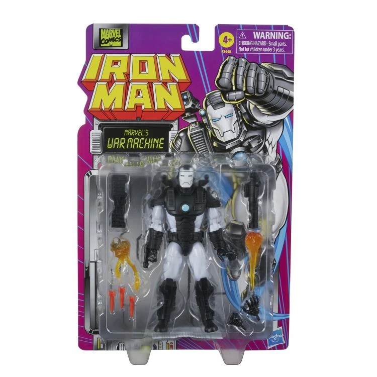 Hasbro Marvel Legends Retro Series Iron Man War Machine Action Figure - Image 6