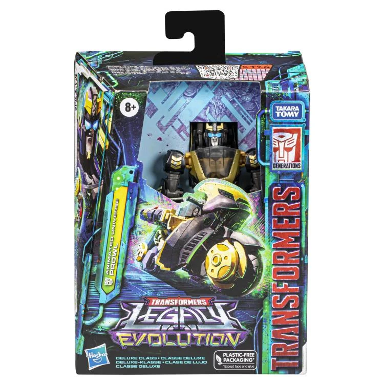 Hasbro Transformers Generations Legacy Evolution Deluxe Class Prowl Action Figure