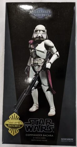 Sideshow Collectible 1/6 Star Wars Militaries Of Star Wars 21st Nova Corps Commander Bacara Sixth Scale Figure *Open Box*