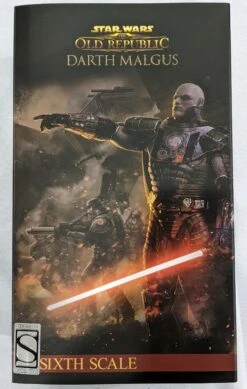 Sideshow Collectible 1/6 Star Wars The Old Republic Darth Malgus Sixth Scale Figure *Open Box*