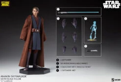 Sideshow Collectible 1/6 Star Wars Clone Wars Anakin Skywalker Sixth Scale Figure